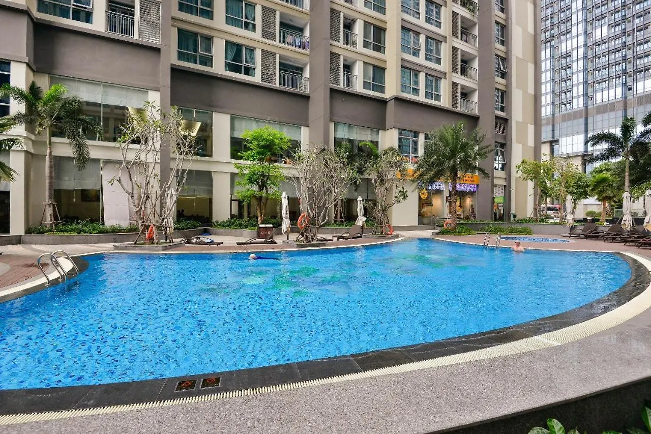 Apartment 호치민 강과 시내가 한눈에 보이는 럭셔리 3Br 아파트
