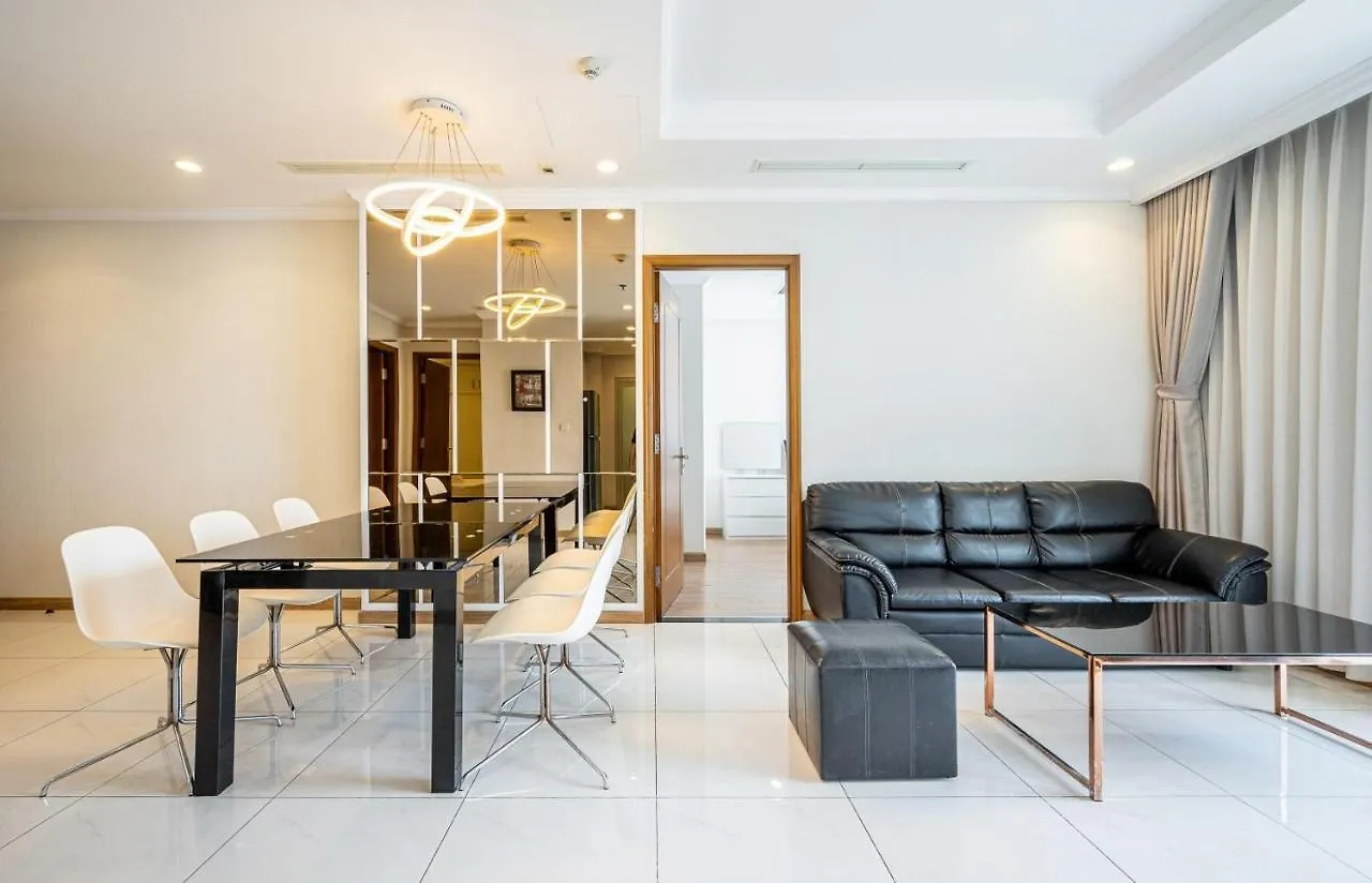 호치민 강과 시내가 한눈에 보이는 럭셔리 3Br 아파트 location